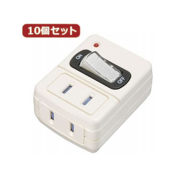 YAZAWA 10個仕掛ける 雷差し固める付省エネ水道栓 Y02FUSK210WHX10