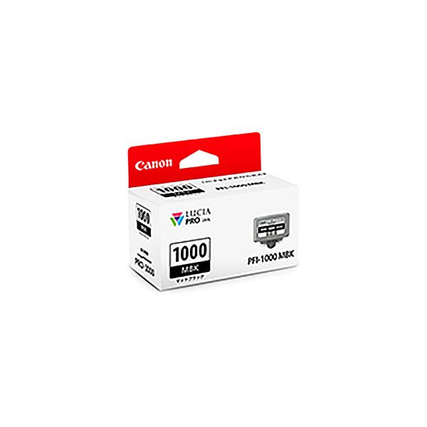 【完全無欠品】 Canon 加農砲 インキ薬莢/トナーカートリッジ 【0545C004 PFI-1000MBK つや消し黒いこと】