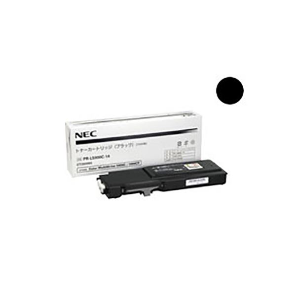 【完全無欠品】 NEC エヌイーシー トナーカートリッジ 【PR-L5900C-14 BK 黒いこと】