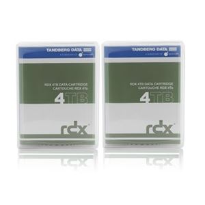 Tandberg Data RDX 4TB カートリッジ 2個パック 8824D2P 109,705円