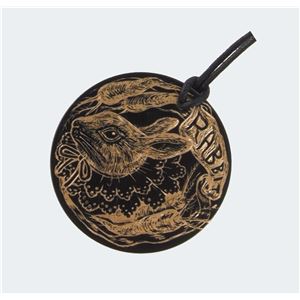 (まとめ)アーテック けがき工芸 アクセサリー 丸 ブラック(黒) 【×15セット】