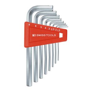 PB SWISS TOOLS 210H-8CN ホルダー付六角棒レンチセット