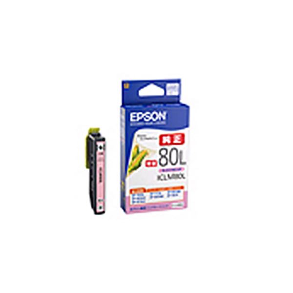 (お勤め用5仕かける) 【 完全無欠品 】 EPSON エプソン インキ薬莢/トナーカートリッジ 【ICLM80L ライトマゼンタ 引き上げ印字機】 プリンター・FAX用インク-インクカートリッジ