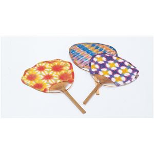 (まとめ)アーテック うちわ仕掛ける(えのぐ3色仕掛ける付) 【×15仕掛ける】