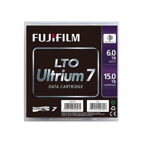 富士フイルム LTO Ultrium7 磁気テープ薬莢 6.0/15.0結核症 5巻容器に並べる LTO FB UL-7 6.0T JX5