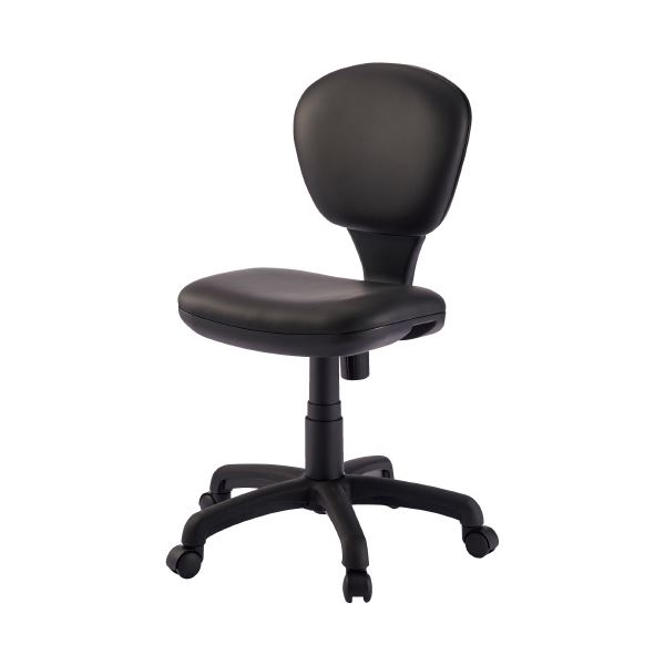 ジョインテックス 事務イス PVC ブラック 組立品 C303J|インテリア生活雑貨の店ポライト