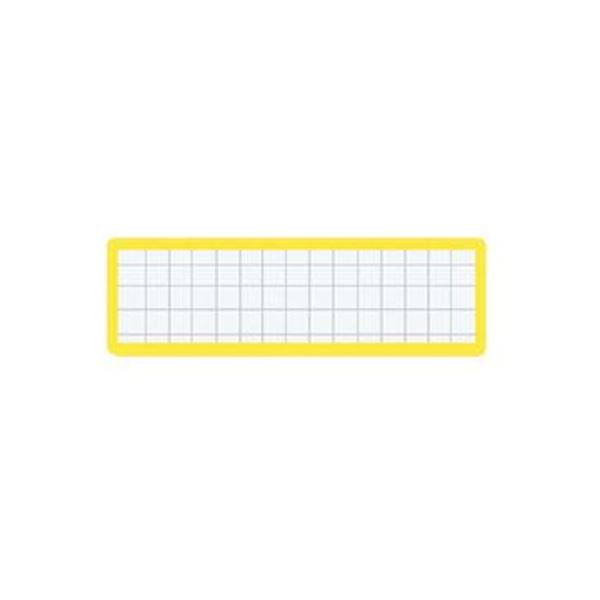 (まとめ)コクヨ マグネット見出し 19×75mm黄 マク-402Y 1セット(10個)【×10セット】