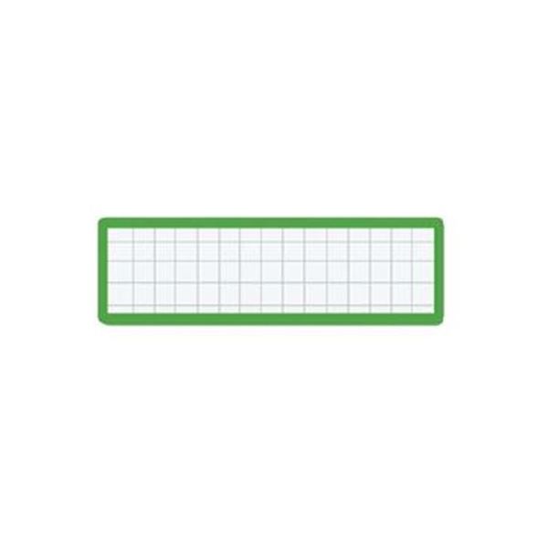 (まとめ)コクヨ マグネット見出し 19×75mm緑 マク-402G 1セット(10個)【×10セット】