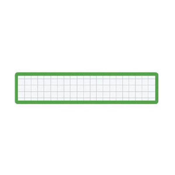 (まとめ)コクヨ マグネット見出しカード寸法19×105mm 緑 マク-411G 1セット(10個)【×10セット】