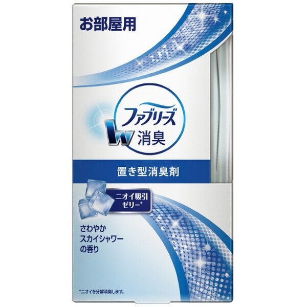 （まとめ） P＆G 置き型ファブリーズ さわやかスカイ／本体【×10セット】