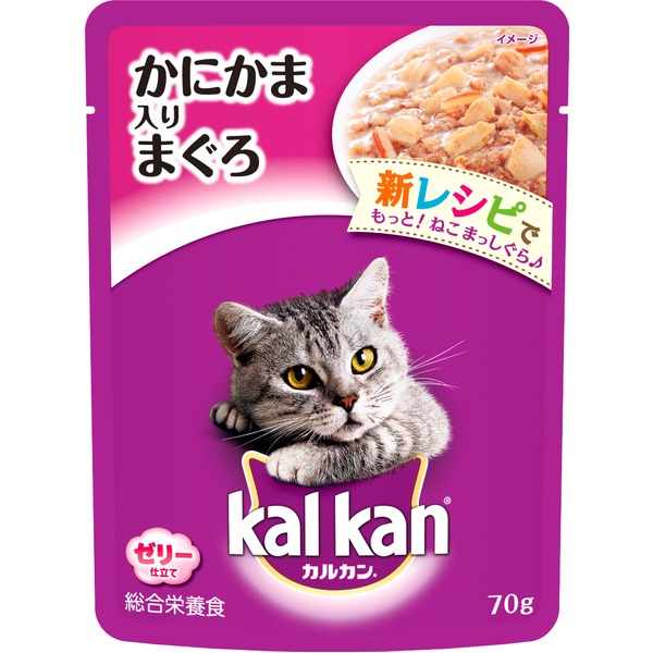 まとめ〕 キャットフード ペットフード 猫用品 160セット カルカン かにかま入りまぐろ パウチ