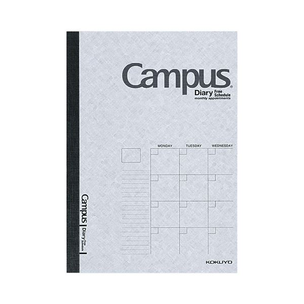 まとめ コクヨキャンパスダイアリー フリータイプ A5 24枚 ニ-CF103N 1冊 保障できる