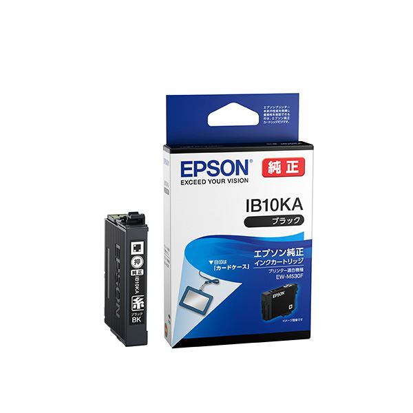 (まとめ) 【純正品】 EPSON(エプソン) IB10KA インクカートリッジ ブラック 【×3セット】|インテリア生活雑貨の店ポライト