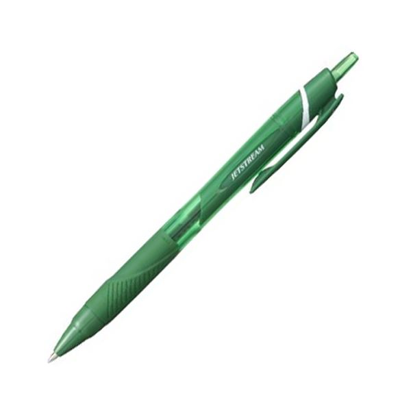 (まとめ) 三菱鉛筆 油性ボールペン ジェットストリーム カラーインク 0.7mm 緑 SXN150C07.6 1本 【×100セット】