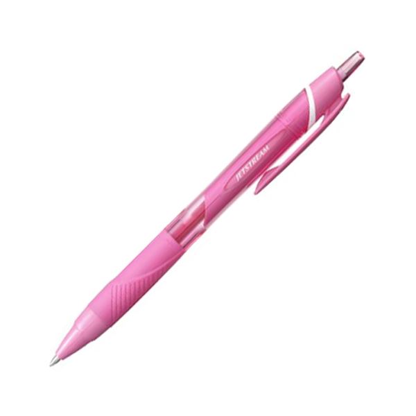 (まとめ) 三菱鉛筆 油性ボールペン ジェットストリーム カラーインク 0.7mm ベビーピンク SXN150C07.68 1本 【×100セット】