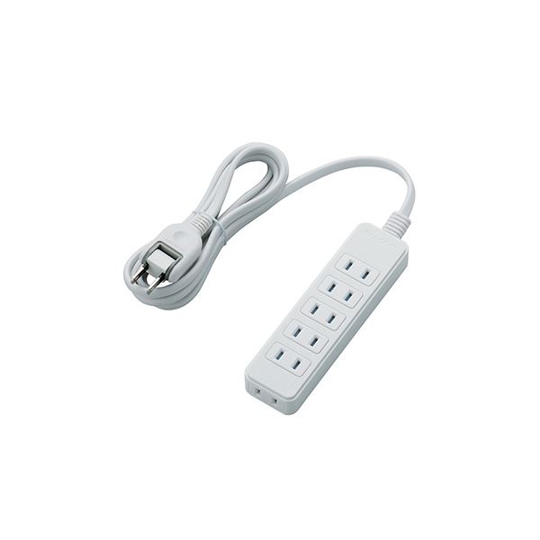 【5個セット】 エレコム シャッタータップ/6個口/2m/ホワイト T-ST02N-2620WHX5 12,270円