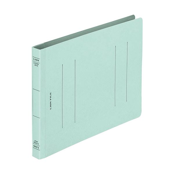 (まとめ) ライオン事務器 フラットファイルA5ヨコ 150枚収容 背幅18mm ブルー CS-A538E-3P 1パック(3冊) 【×50セット】