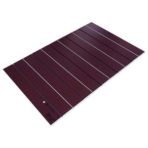 〔6個セット〕 風呂ふた 風呂フタ 80cm&times;140cm用 ブラウン 薄型 抗菌 防カビ 折りたたみ コンパクト SGマーク認定 ネクストAG｜インテリア生活雑貨の店ポライト