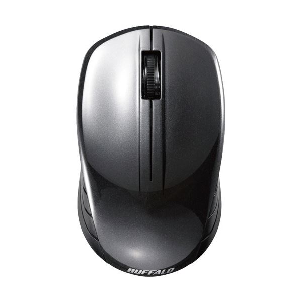 バッファロー 無線 BlueLED3ボタン スタンダードマウス ブラック BSMBW107BK 1セット(10個) 15,024円