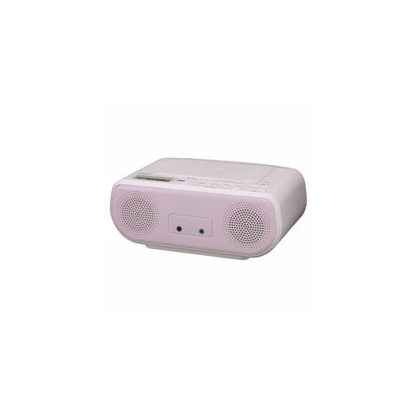 最高品質の TOSHIBA 爆買い送料無料 CDラジオ TY-C160-P ピンク