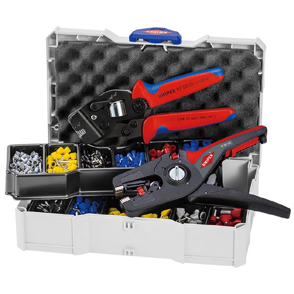 KNIPEX クニペックス 圧着ペンチセット 9790-15｜インテリア生活雑貨の店ポライト