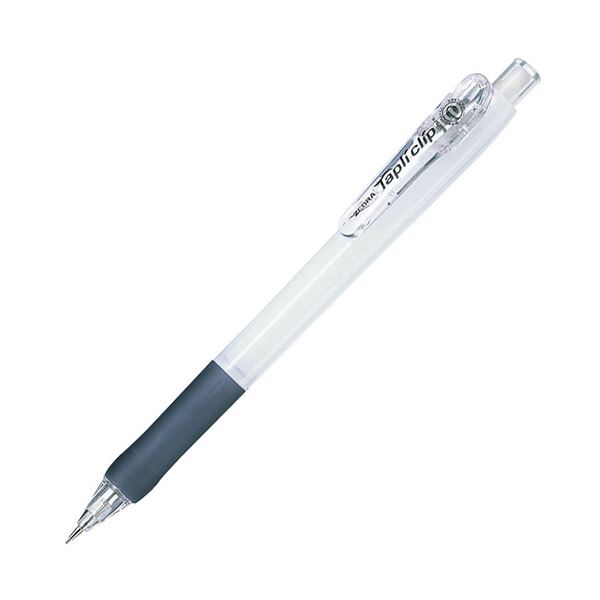 (まとめ) ゼブラ タプリクリップシャープ SHARP 0.5粍 (軸色 白) MN5-W 1本  【×100仕掛ける】