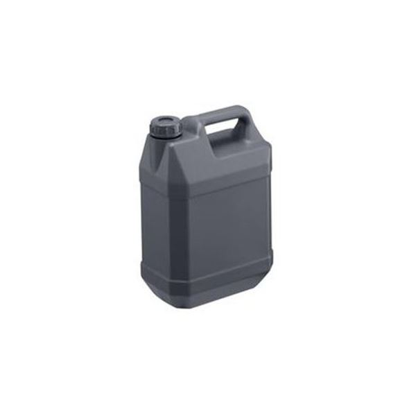 （まとめ）廃液貯蔵容器（平角グレー缶） 【4L】 FG-4 【&times;5セット】｜インテリア生活雑貨の店ポライト