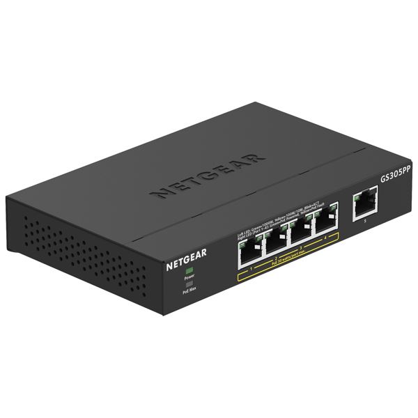 NETGEAR Inc. PoE 対応ギガビット5ポート アンマネージスイッチ GS305PP GS305PP-100JPS 人気定番の