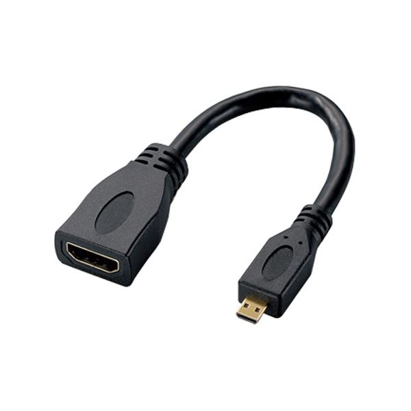(まとめ）エレコムHDMIうつり変わり有線テレビ(手合いA-手合いD) 黒いこと AD-HDAD2BK 1個【×3仕掛ける】 パソコン・周辺機器-ケーブル-PCアクセサリー