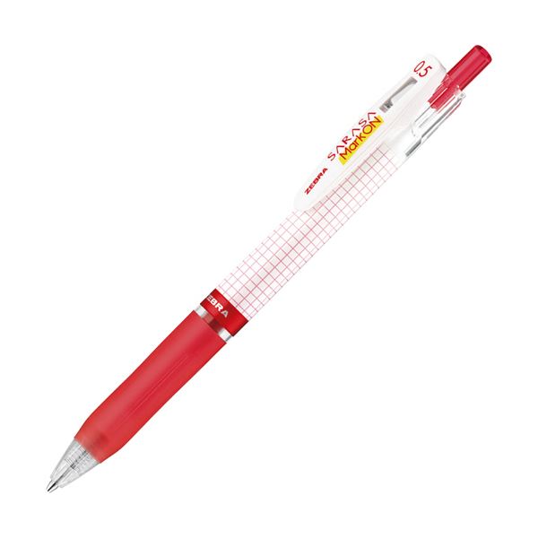 (まとめ) ゼブラ ゲルインクボールペンサラサマークオン 0.5mm 赤 JJ77-R 1本 【×100セット】 10,952円