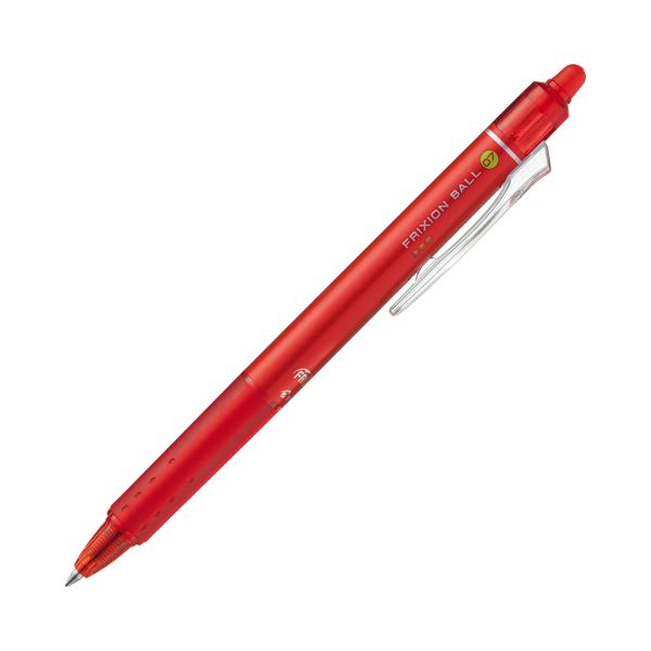 (まとめ) パイロット ゲルインキボールペンフリクションボールノック 0.7mm レッド LFBK-23F-R 1本 【×50セット】