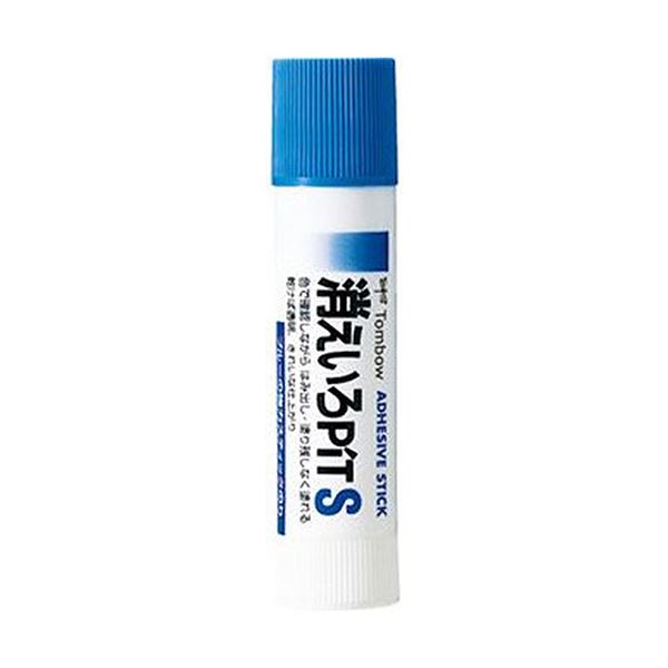 (まとめ) トンボ鉛筆 突っ支い棒のり 消えいろ窪溜まり S 約10g PT-TC 1仕掛ける（20本）  【×5仕掛ける】