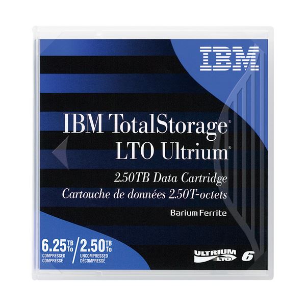 IBM LTO Ultrium6資料薬莢 2.5結核症/6.25結核症 00V7590 1書き割り（5巻）