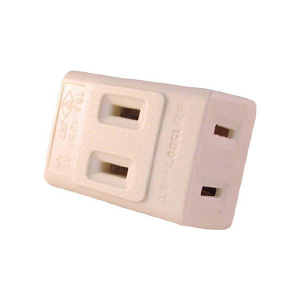 （まとめ）明工社 15Aトリプルタップ(乳白)MR2965W1 1個【×30セット】 12,710円