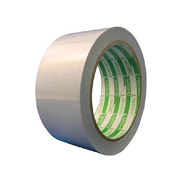 (まとめ) ニットウ エル日昌 再帰反射テープ 45mm×10m 白 HT-45W 1巻 【×3セット】
