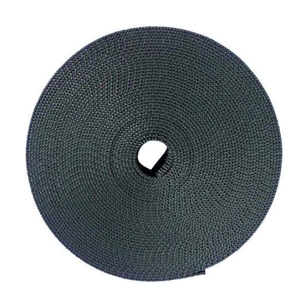 (まとめ) TRUSCO ナイロン平ベル 1.6t×30mm×10m 黒 TNB3010-BK 1巻 【×3セット】