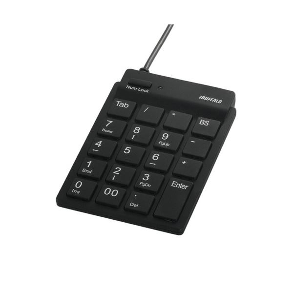 (まとめ) 緩衝装置置き目 スリムテンキーボードUSB2.0こしき(2界面)/Tab仄めかし付 黒いこと BSTKH08BK 1個 【×10仕掛ける】 パソコン・周辺機器-マウス・キーボード・入力機器