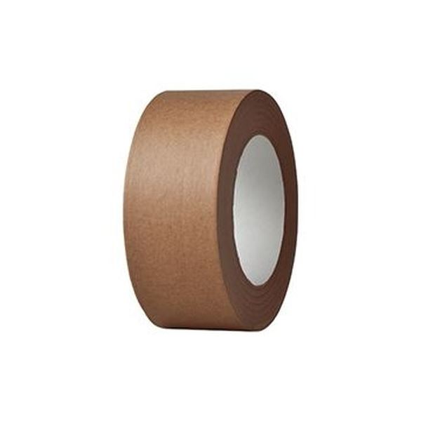 (まとめ) TANOSEE クラフトテープ 50mm×50m 1巻 【×50セット】