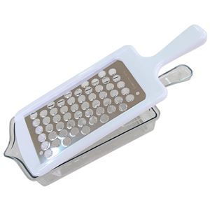 〔40個セット〕 おろし金 約幅5.5×奥行3×高さ1cm ホワイト アルティス ステンレス製 おろし器 おろしぼり キッチン 台所|インテリア生活雑貨の店ポライト