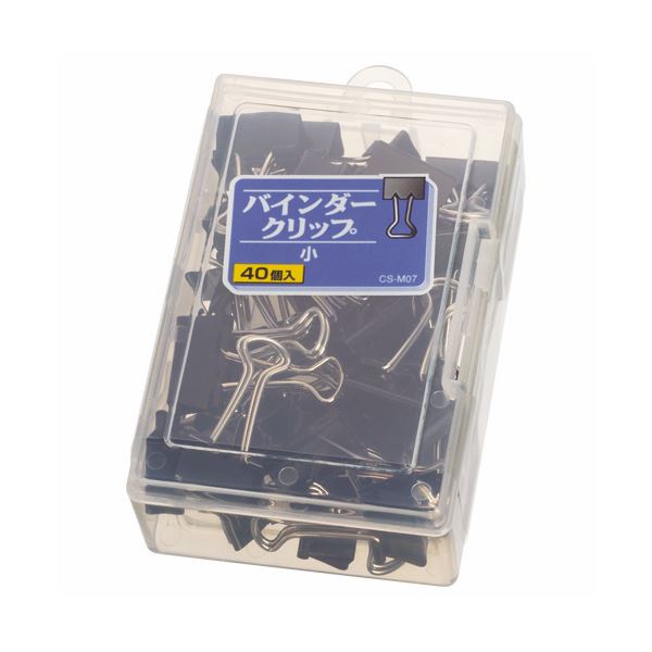 (まとめ) 百獣の王事務器 整理保存用具ゼムクリップ 足懸かり幅19粍 CS-M07 1入れもの（40個）  【×10仕掛ける】