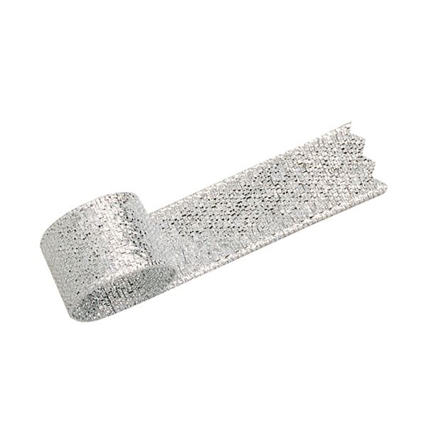 (まとめ) タカ印 グランドメタルリボン 12mm×20m 銀 50-7301 1巻 【×30セット】|インテリア生活雑貨の店ポライト