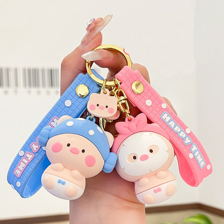新品　バービーキーホルダー ポンポン付き　韓国　人気 ツボったドールチャーム@NPH | かじゃ～♥sumimomoチェミッソ