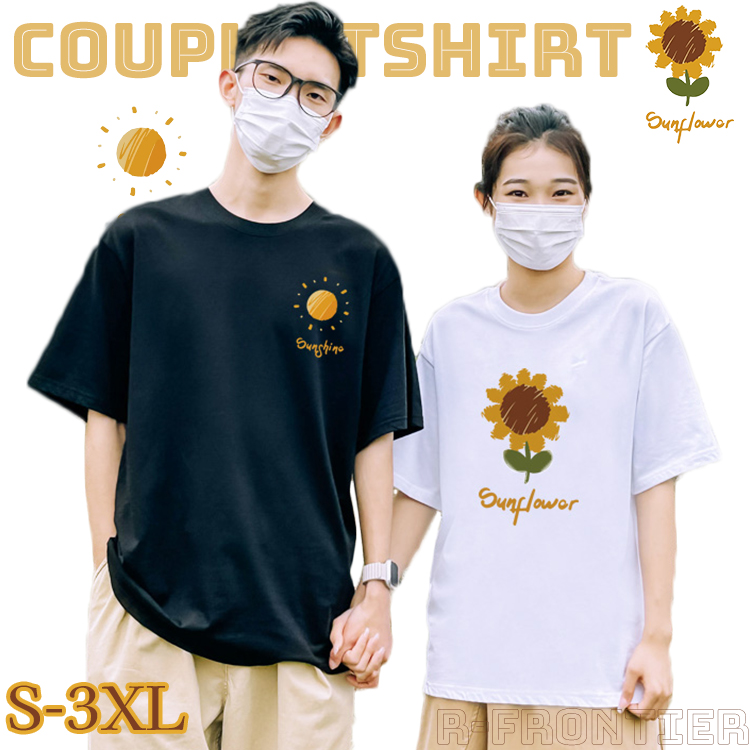 向日葵　T-Shirt US US古着 90's the Aussie T company ひまわりロングスリーブT