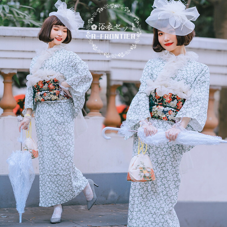 楽天市場】短納期☆ 浴衣 黒 レース 浴衣 上品 大人 女性