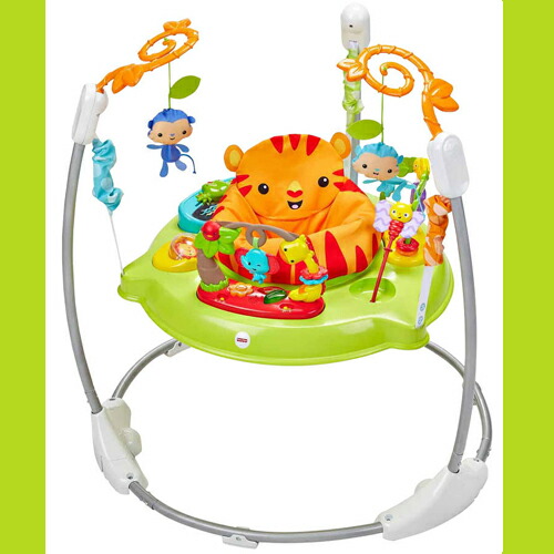 新デザイン 安全にジャンプ遊びができる 赤ちゃんの室内遊具 選べる2カラー 送料無料 お取り寄せ商品 ベビー用品 室内遊具 ジャンプ フィッシャープライス レインフォレスト ジャンパルー2 選べる2カラー ベビーギア 歩行器 バウンサー ジャンプ