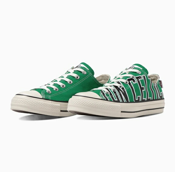 【SALE】【CONVERSE】ALL STAR (R) NBA OX 1SD537 Boston Celtics オールスター (R) ＮＢＡ ＯＸ ボストン・セルティックス コンバース カジュアル バスケットボール コラボ ローカット 緑