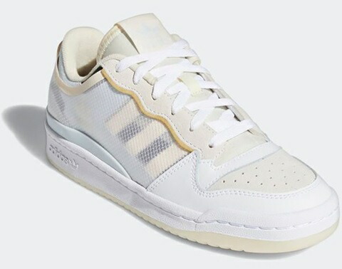 楽天市場】adidas アディダス スニーカー FORUM LOW CL JR8075 WHITE