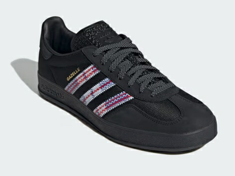 【SALE】【adidas】IH7609 GAZELLE INDOOR BLACK アディダス ガゼル インドア ブラック メンズ スニーカー ローカット シューズ 大人靴
