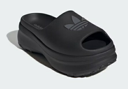 【SALE】【adidas】JI2610 ADIFOM STAN SLIDES W BLACK アディダス アディフォーム スタン サンダル ブラック レディース ウィメンズ 厚底 シューズ 大人靴