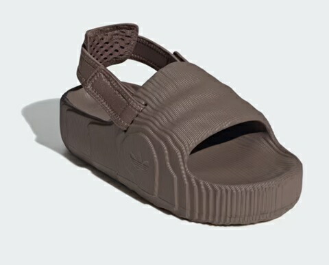 【adidas】IE5648 ADILETTE 22 XLG SLIDES W BROWN アディダス アディレッタ サンダル ブラウン メンズ レディース 大人靴 厚底